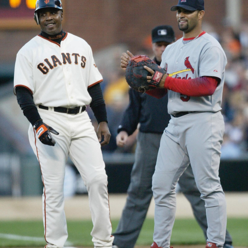 Barry Bonds y Albert Pujols