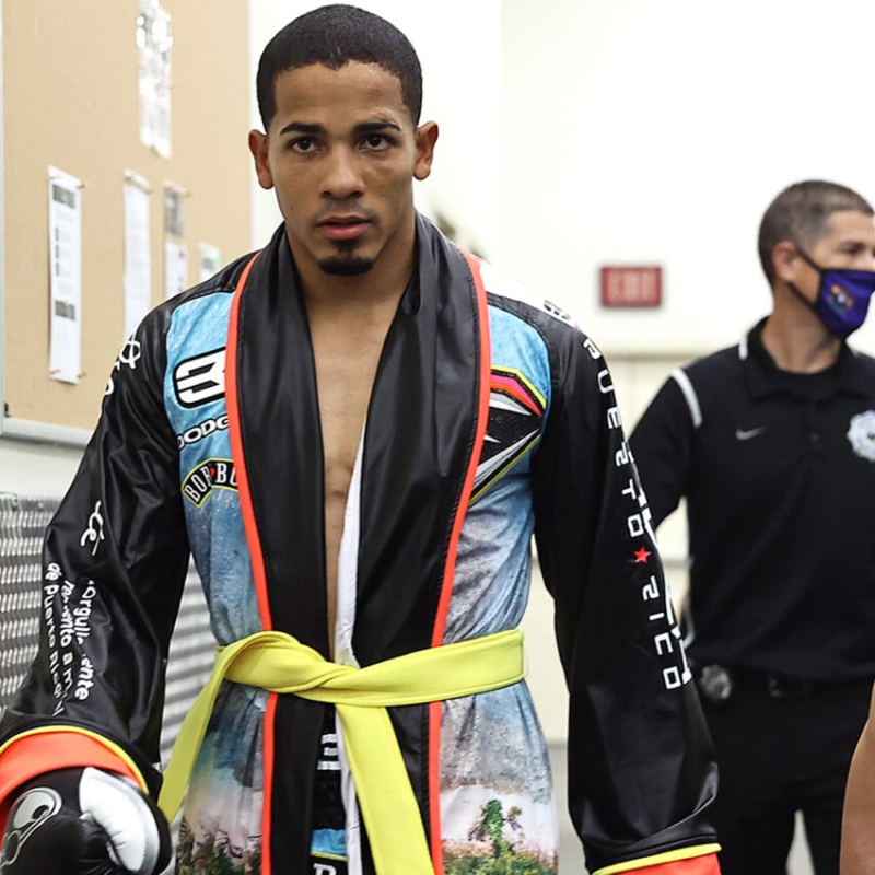 El exboxeador, Félix Verdejo.