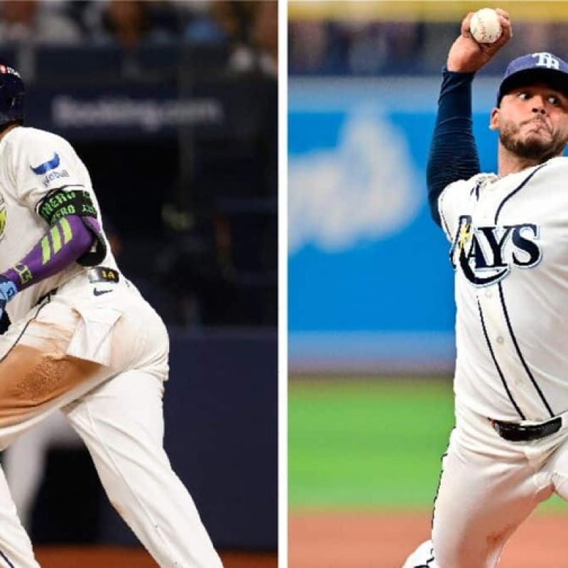 Junior Caminero y Freddy Peralta
