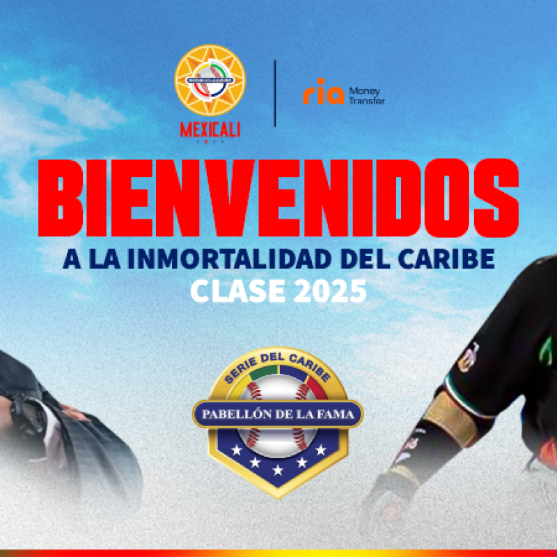 KARIM GARCÍA Y ÁLVARO LEY SERÁN LOS INMORTALES DEL BÉISBOL CARIBEÑO EN LA CLASE 2025.