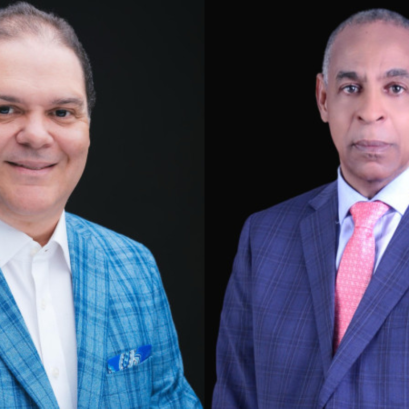 Kevin Cabral y Rolando Guante,