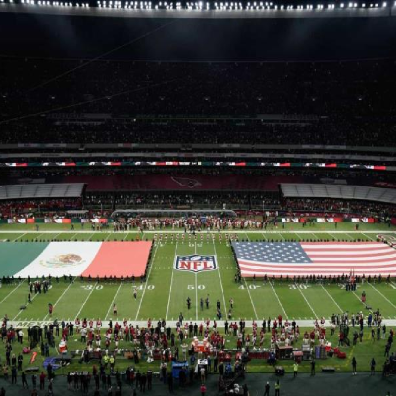 La capital mexicana es una sede permanente de partidos oficiales de la NFL,