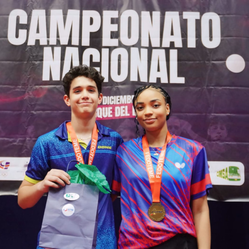 Rafael Cabrera y Esmerlyn Castro