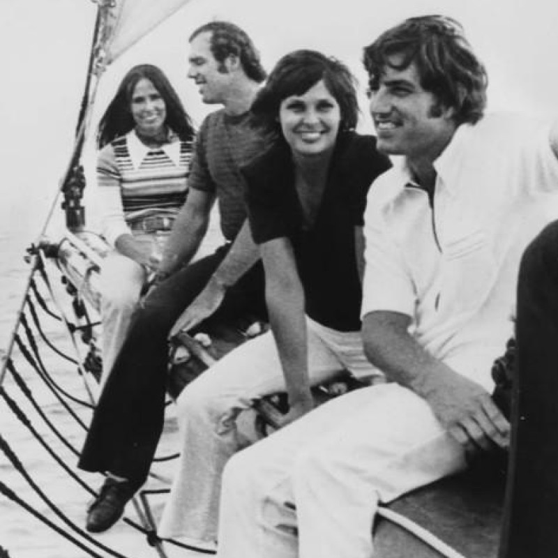 Susanne, Mike Kekich, Marilyn y Fritz Peterson